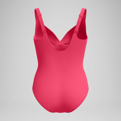 Shaping Cross Knot Swimsuit Pink | Speedo