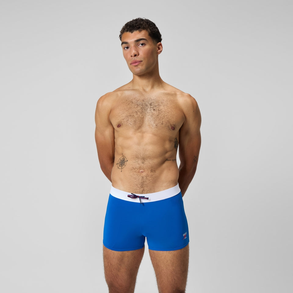 Jetstream Solid Aquashort Blue/White | Speedo