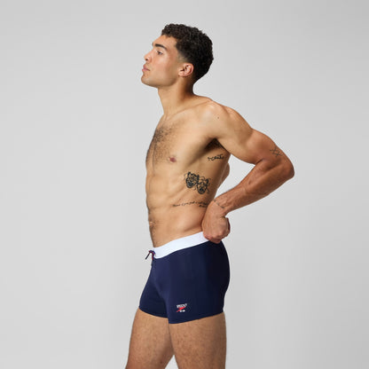 Jetstream Solid Aquashort Navy/White | Speedo