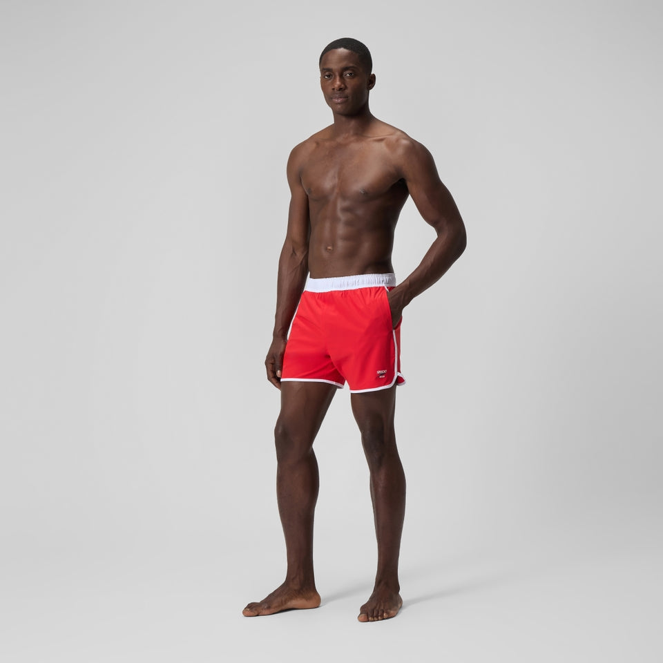 Jetstream 16'' Logo Swim Shorts Red/White | Speedo