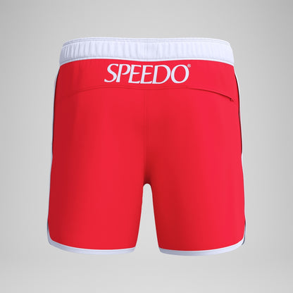 Jetstream 16'' Logo Swim Shorts Red/White | Speedo