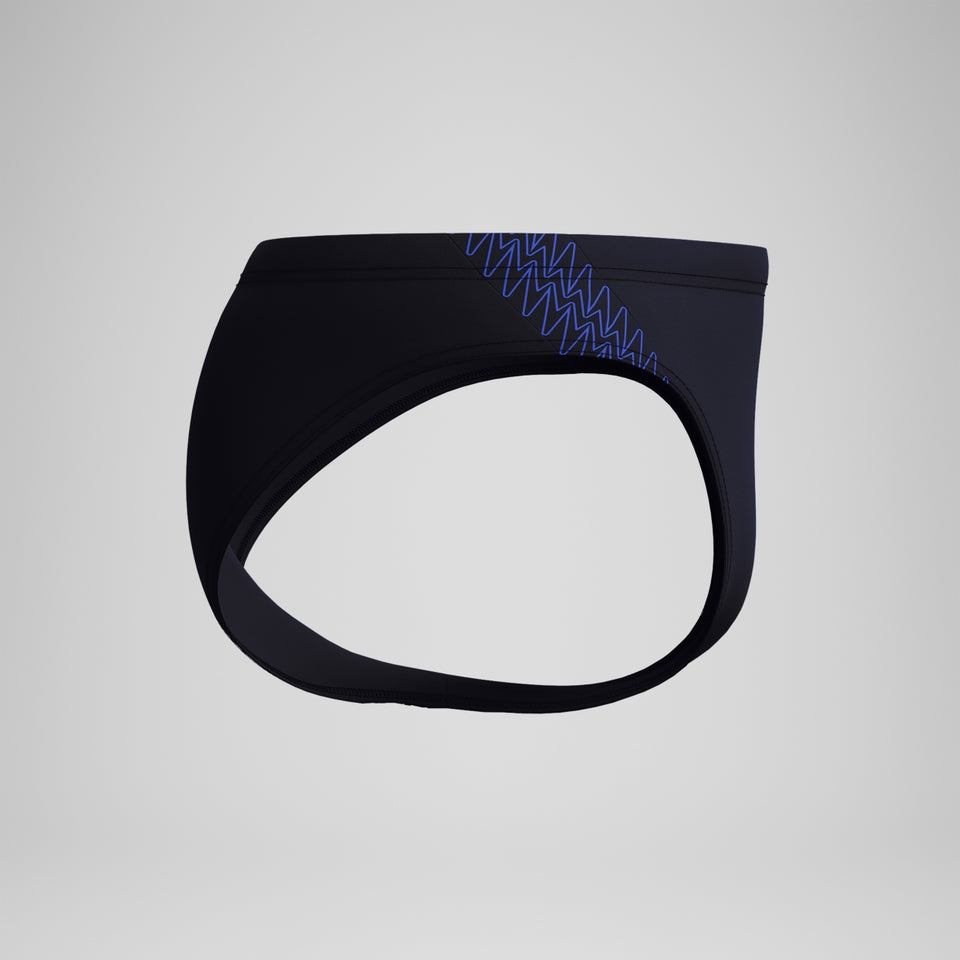 HyperBoom Splice Brief Black/Blue | Speedo