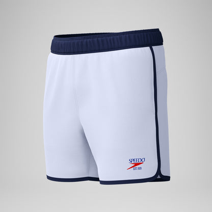 Jetstream 16'' Logo Swim Shorts White/Navy | Speedo