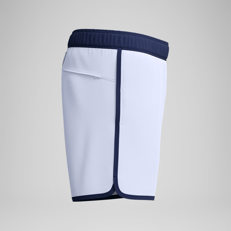 Jetstream 16'' Logo Swim Shorts White/Navy | Speedo