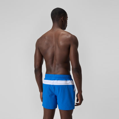 Jetstream 16'' Striped Colourblock Swim Shorts Blue/White | Speedo