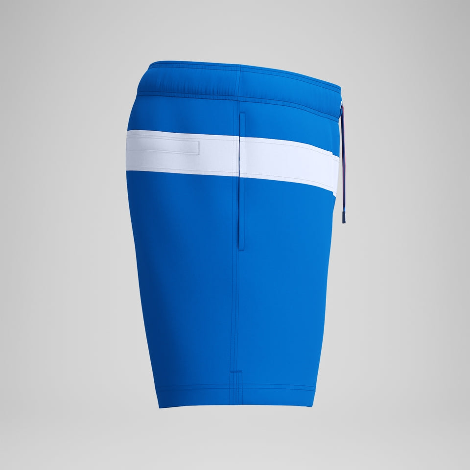 Jetstream 16'' Striped Colourblock Swim Shorts Blue/White | Speedo