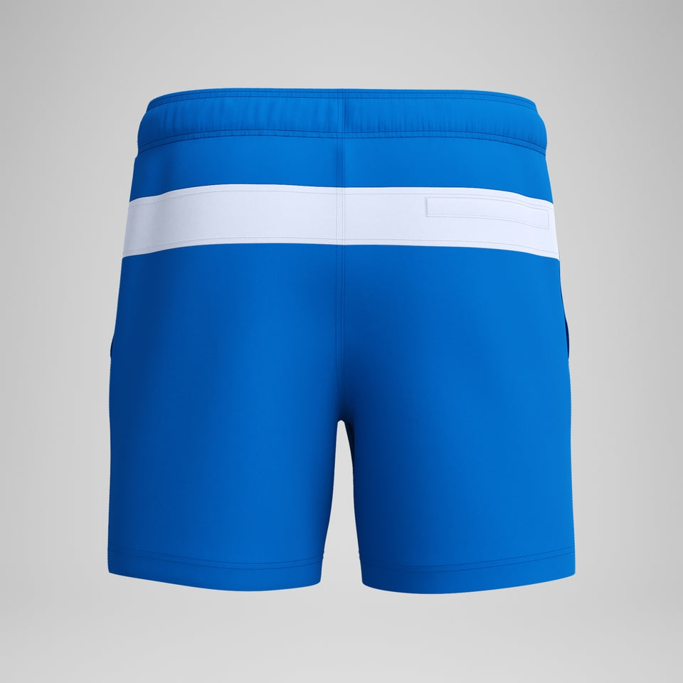 Jetstream 16'' Striped Colourblock Swim Shorts Blue/White | Speedo