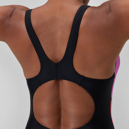 Colourblock 2.0 Swimsuit Black/Pink | Speedo