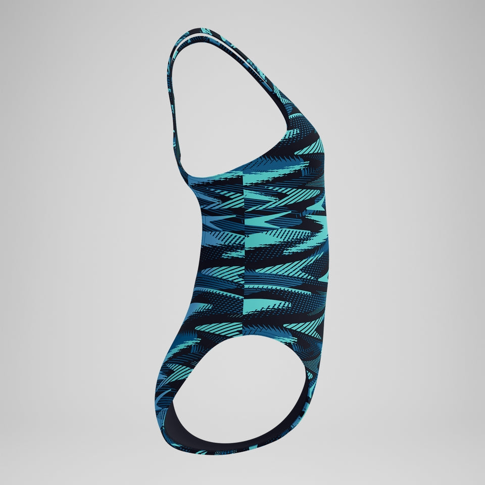 HyberBoom Allover Medalist Swimsuit DarkTeal/Green | Speedo