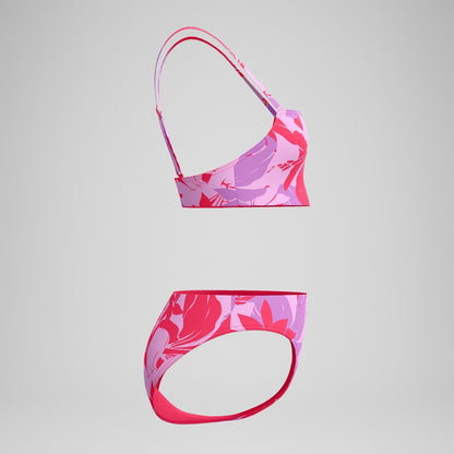 Printed Adjustable Thinstap Bikini Red | Speedo