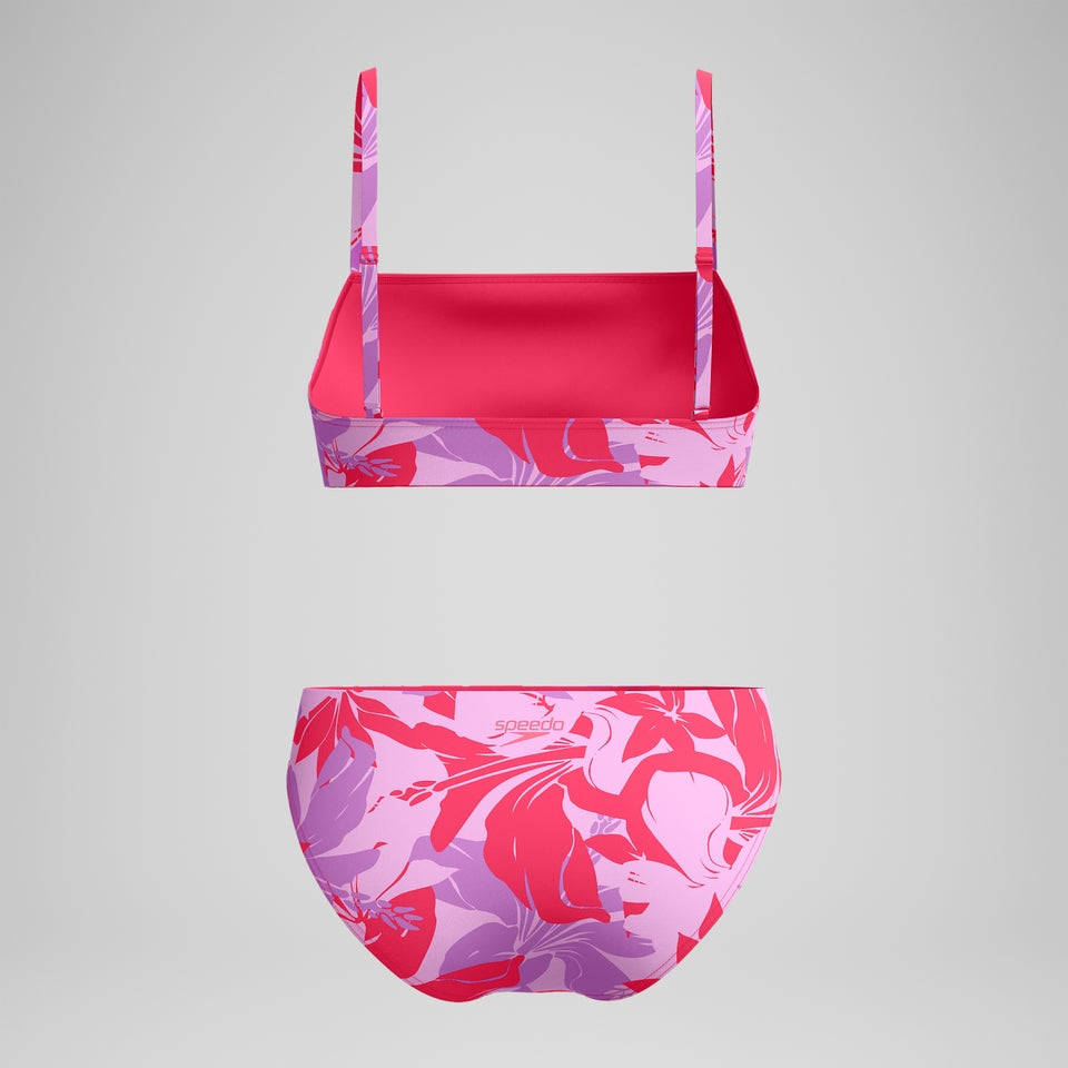 Printed Adjustable Thinstap Bikini Red | Speedo
