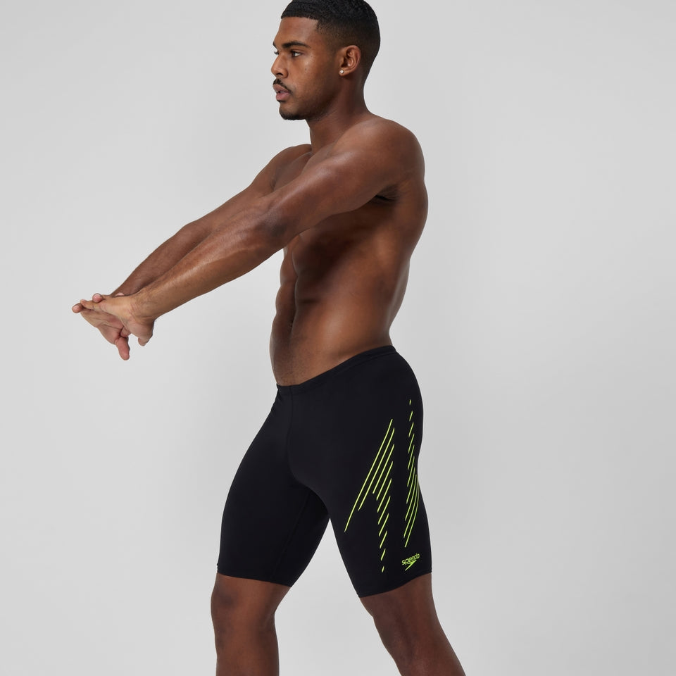 HyperBoom Placement Jammer Black/Yellow | Speedo