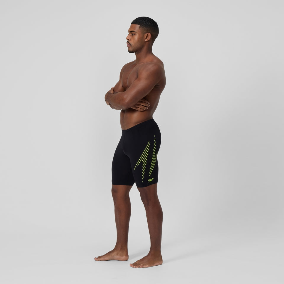 HyperBoom Placement Jammer Black/Yellow | Speedo