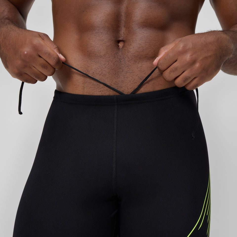 HyperBoom Placement Jammer Black/Yellow | Speedo