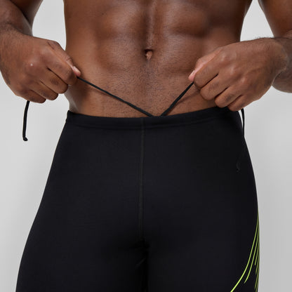 HyperBoom Placement Jammer Black/Yellow | Speedo