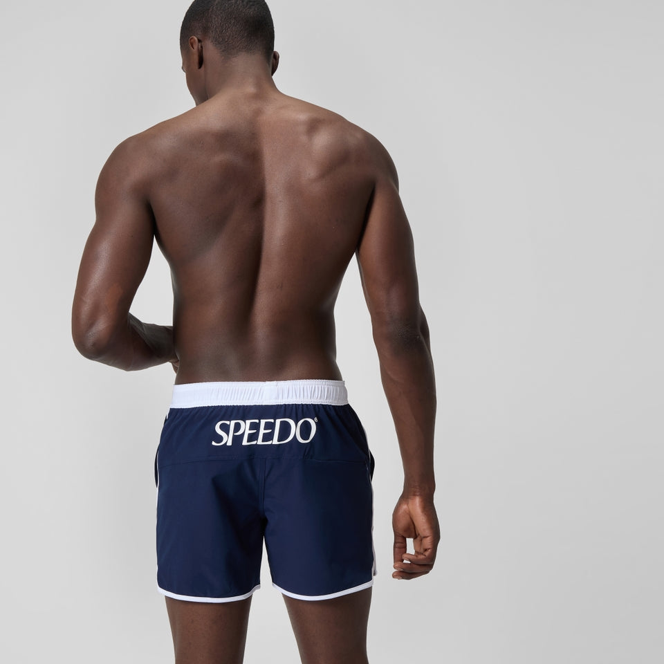 Jetstream 16'' Logo Swim Shorts Navy/White | Speedo
