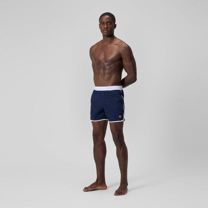 Jetstream 16'' Logo Swim Shorts Navy/White | Speedo