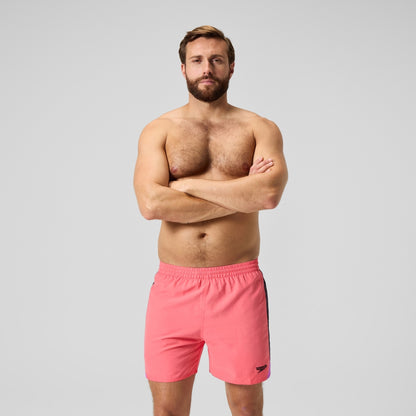 HyperBoom Splice 16'' Swim Shorts Coral/Black | Speedo