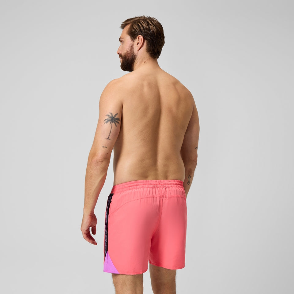 HyperBoom Splice 16'' Swim Shorts Coral/Black | Speedo