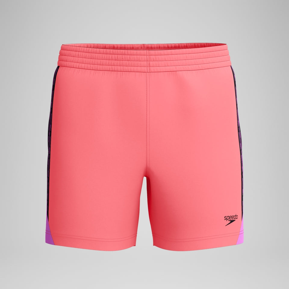 HyperBoom Splice 16'' Swim Shorts Coral/Black | Speedo