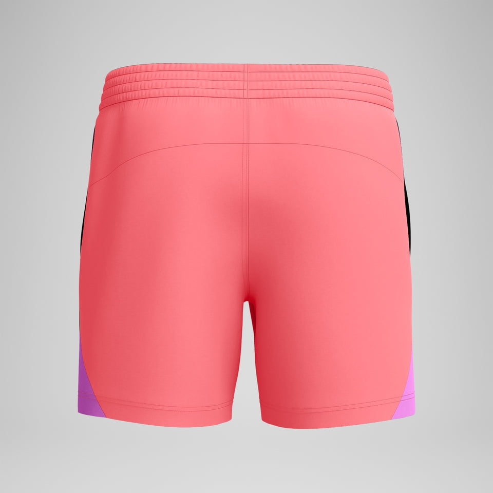 HyperBoom Splice 16'' Swim Shorts Coral/Black | Speedo