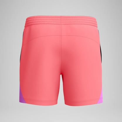 HyperBoom Splice 16'' Swim Shorts Coral/Black | Speedo