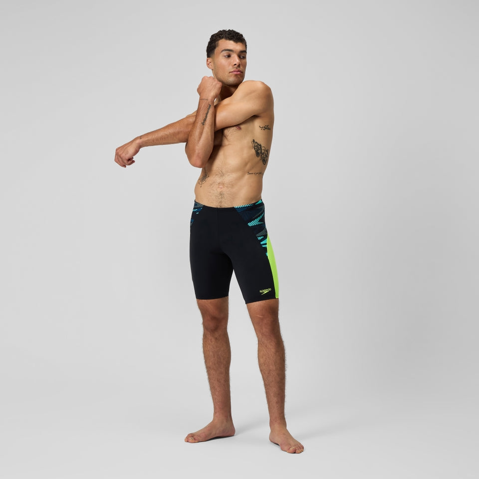 Endurance+ Max Splice Jammer Black/Yellow | Speedo