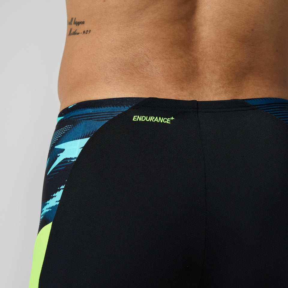 Endurance+ Max Splice Jammer Black/Yellow | Speedo