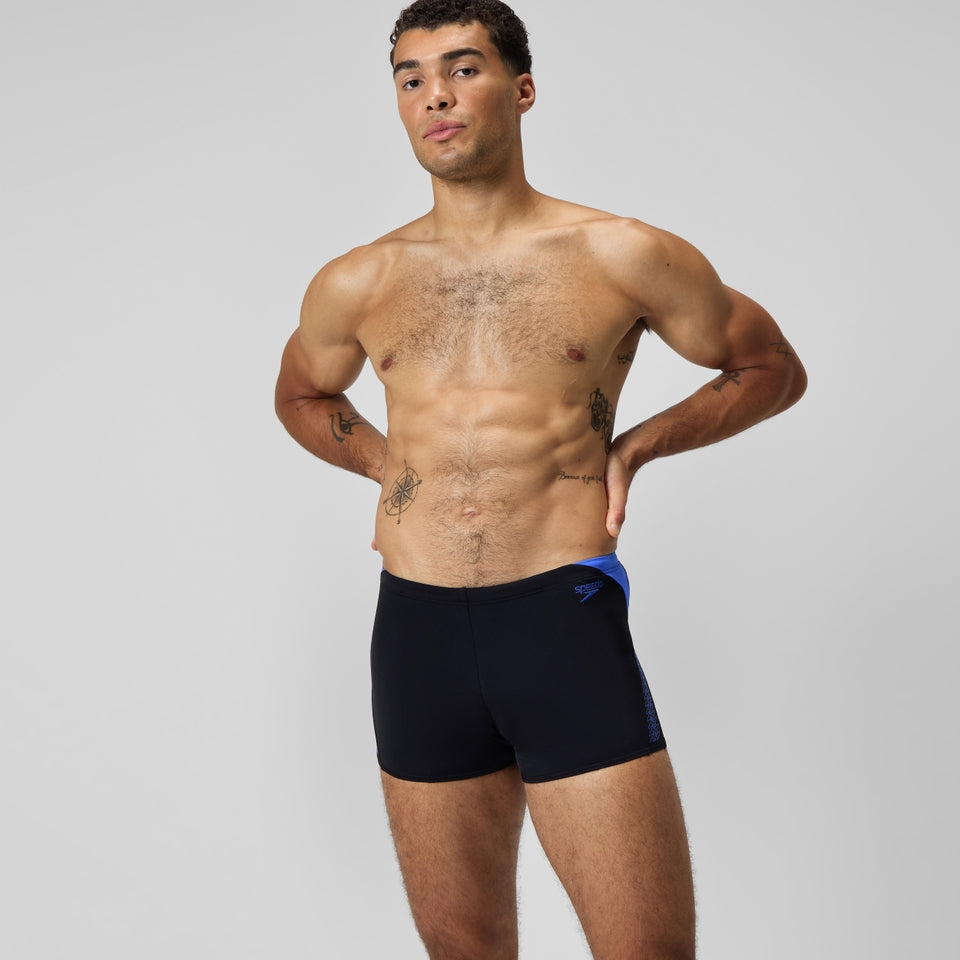 HyperBoom Splice Aquashort Black/Blue | Speedo