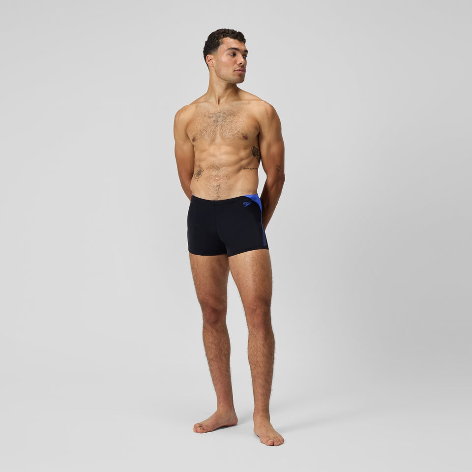 HyperBoom Splice Aquashort Black/Blue | Speedo