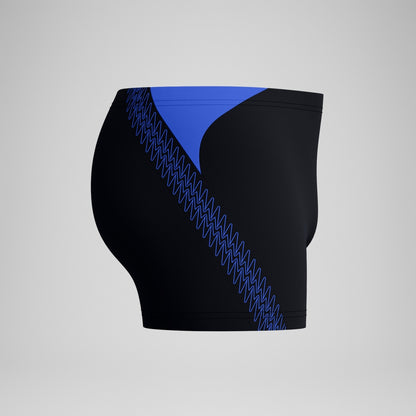 HyperBoom Splice Aquashort Black/Blue | Speedo