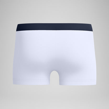 Jetstream Solid Aquashort White/Navy | Speedo