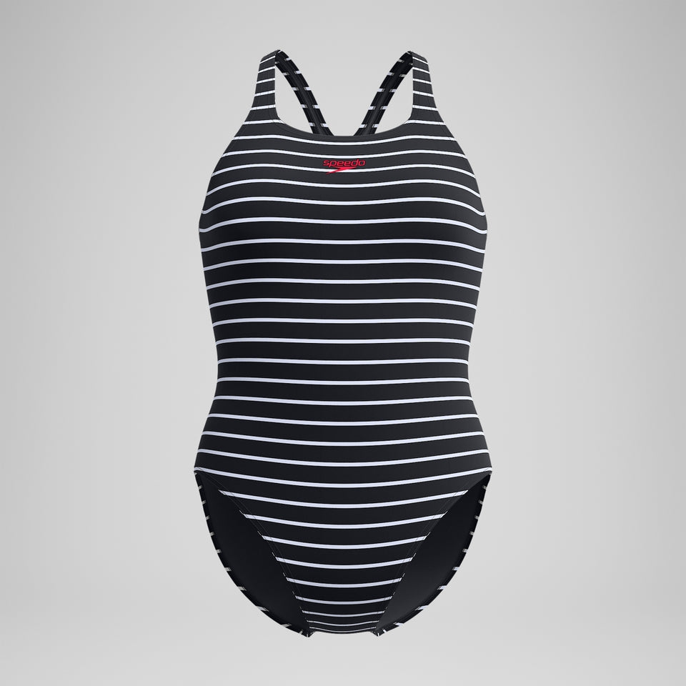 Endurance+ Printed Medalist Swimsuit Black | Speedo
