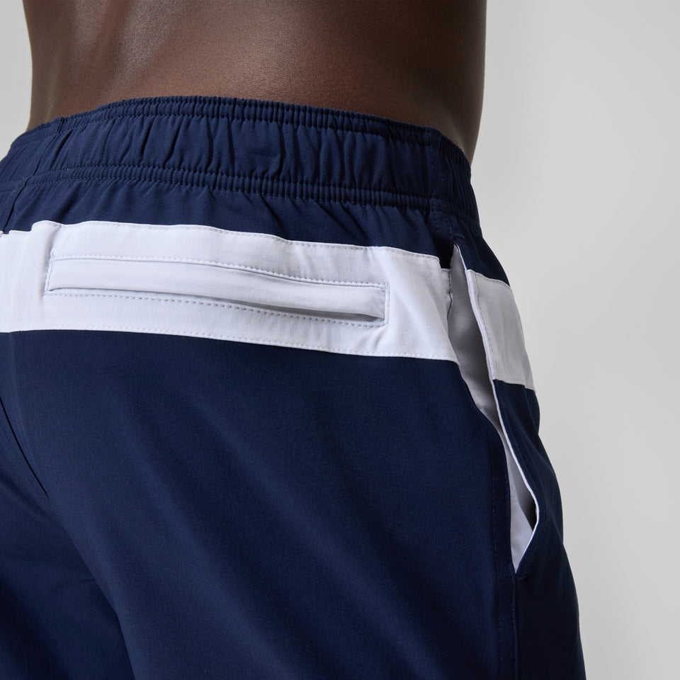 Jetstream 16'' Striped Colourblock Swim Shorts Navy/White | Speedo