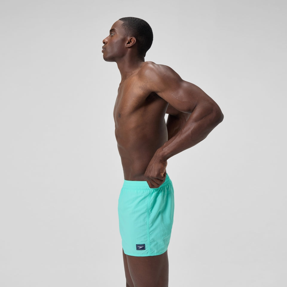 Solid 13'' Retro Swim Shorts Turquoise | Speedo