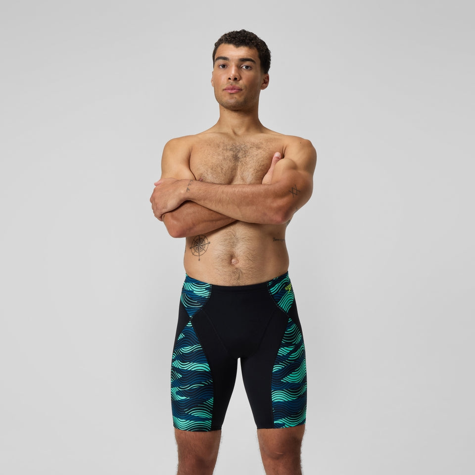 Endurance+ Max Compression Jammer Black/Turquoise | Speedo