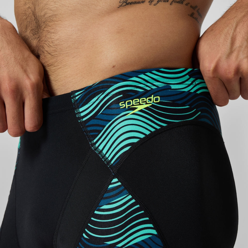 Endurance+ Max Compression Jammer Black/Turquoise | Speedo