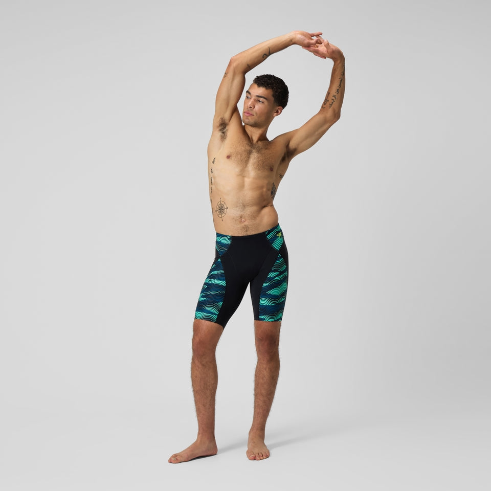 Endurance+ Max Compression Jammer Black/Turquoise | Speedo