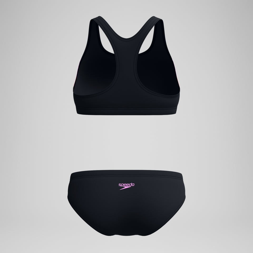 Colourblock Splice 2.0 Bikini Black/Pink | Speedo