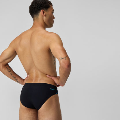 Tech Panel 7cm Brief Black/Blue | Speedo