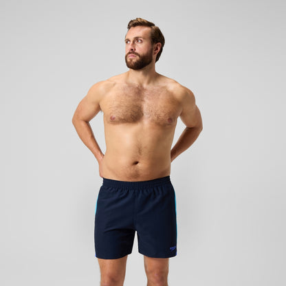 HyperBoom Splice 16' Swim Shorts Navy/Blue | Speedo
