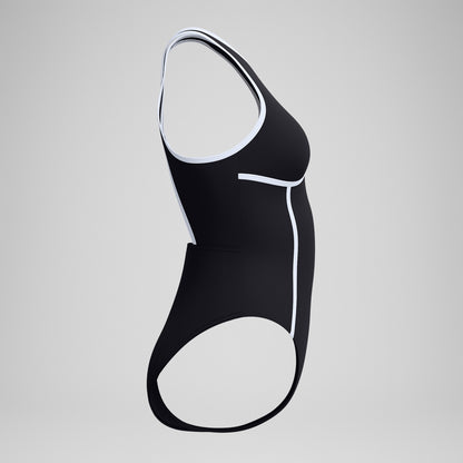 Bound Crossback Swimsuit Black | Speedo