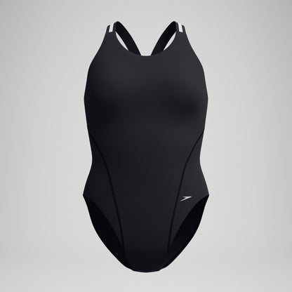 V Class Performance Back Swimsuit Black/Grey | Speedo