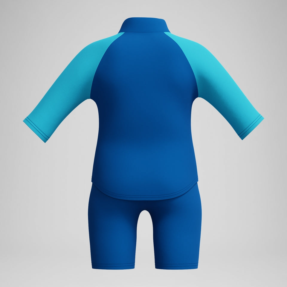 Boys' Learn to Swim Sun Protection Top & Short Blue | Speedo