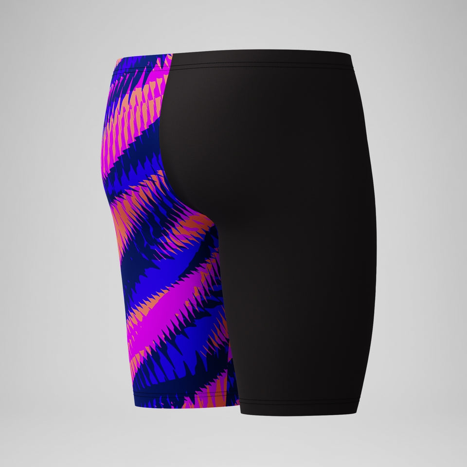 Boys' Club Training Printed Jammer Blue/Pink | Speedo