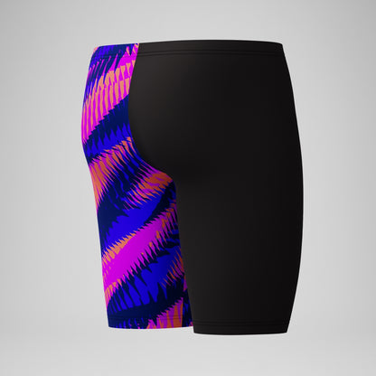 Boys' Club Training Printed Jammer Blue/Pink | Speedo