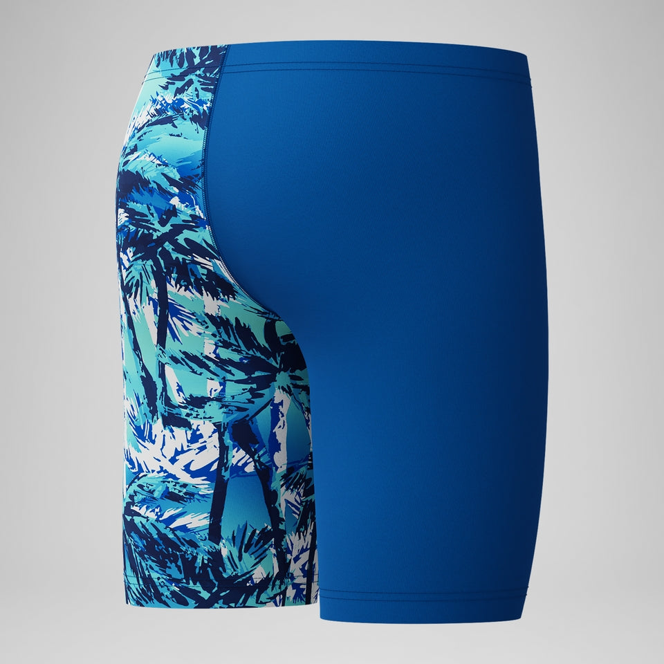Boys' Printed V-Cut Jammer Blue | Speedo