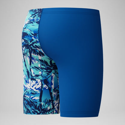 Boys' Printed V-Cut Jammer Blue | Speedo