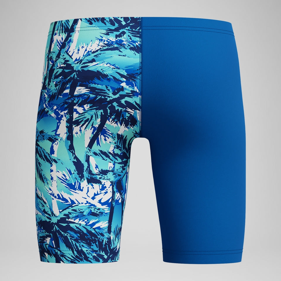 Boys' Printed V-Cut Jammer Blue | Speedo