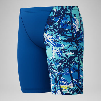 Boys' Printed V-Cut Jammer Blue | Speedo